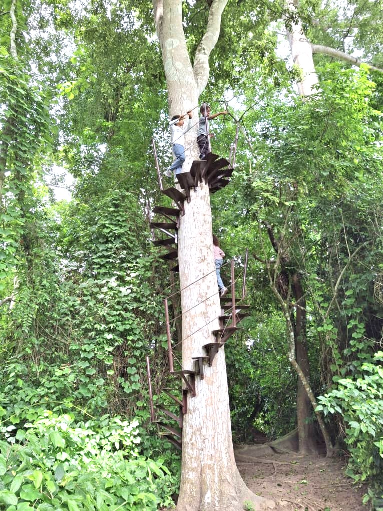 Activité de détente au refuge