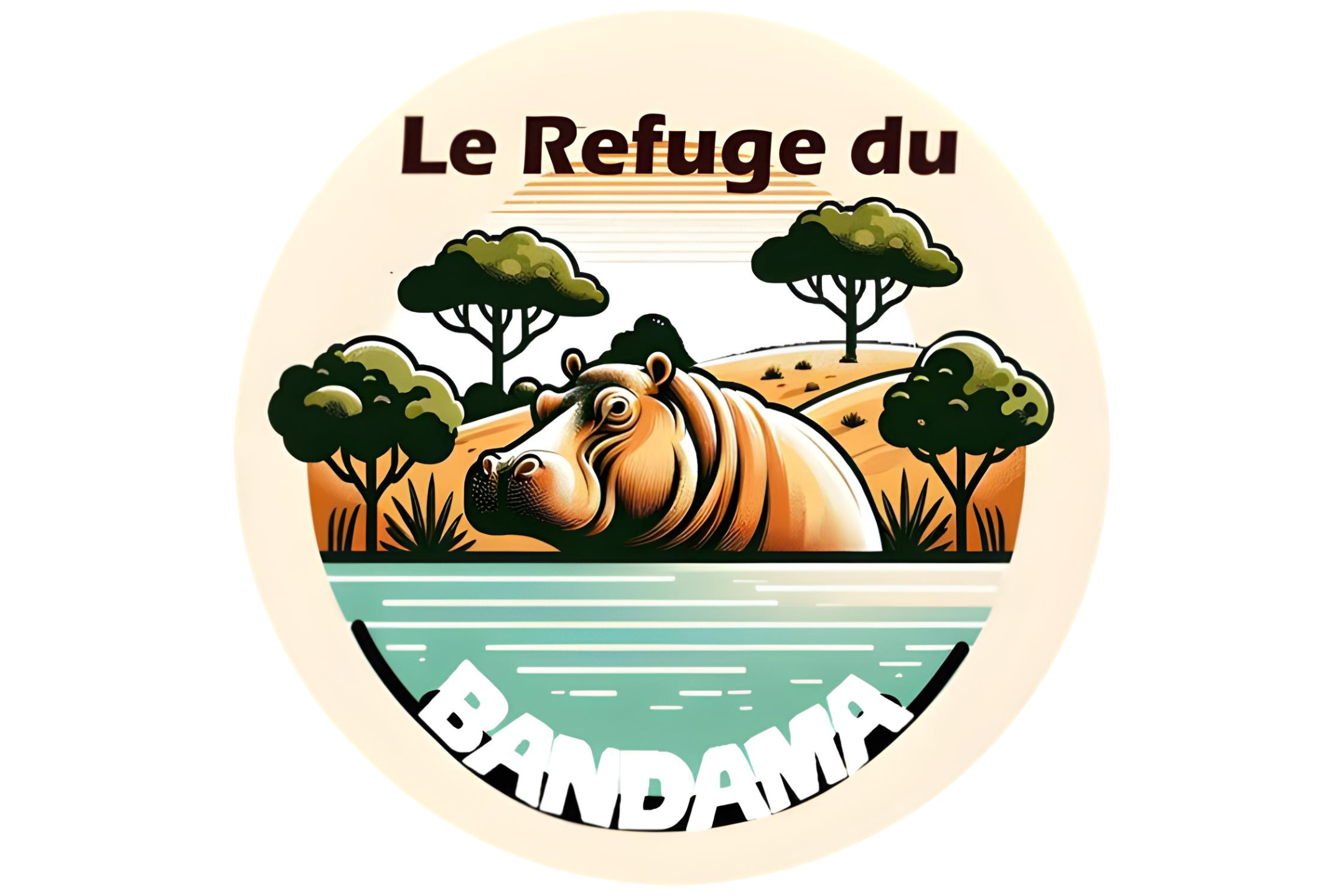 Logo du Refuge du Bandama